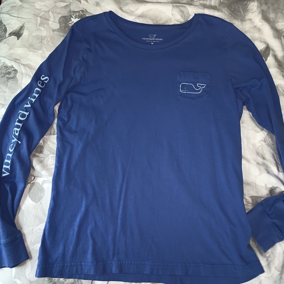Vineyard Vines Tops - Vineyard Vines Long-Sleeve Whale Print Tee
